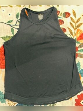 CALIA by Carrie Underwood Black High-Neck Racerback Tank